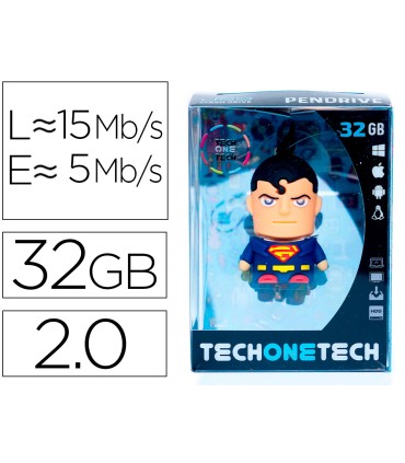 Memoria usb tech on tech super s 32 gb