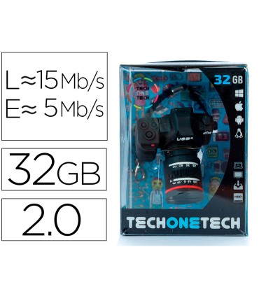 Memoria usb tech on tech camara fotos dx 32 gb