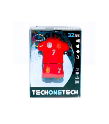 Memoria usb tech on tech seleccion futbol espana mundial brasil 32 gb