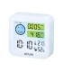 Medidor de aire orium quaelis 20 medidor de co2 y cov superficie 30 m2 pantalla lcd color blanco 8x25 x 8 cms