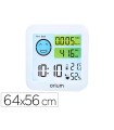 Medidor de aire orium quaelis 20 medidor de co2 y cov superficie 30 m2 pantalla lcd color blanco 8x2,5 x 8 cms