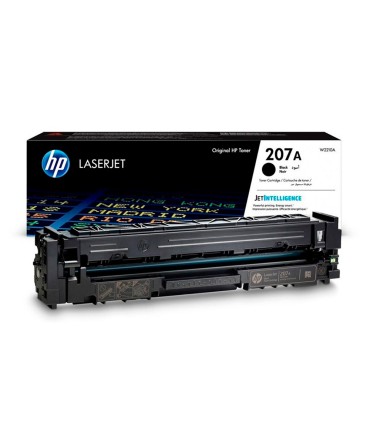 Toner hp 207a laserjet m255 mfp m282 mfp m283 negro 1350 paginas