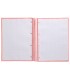 Cuaderno espiral liderpapel a4 micro antartik tapa forrada 80h 90 gr cuadro 5mm 1 banda 4 taladros rosa claro