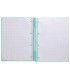 Cuaderno espiral liderpapel a4 micro antartik tapa forrada 80h 90 gr cuadro 5mm 1 banda 4 taladros menta