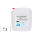 Gel hidroalcoholico para manos limpia y desinfecta sin aclarado garrafa 5 litros