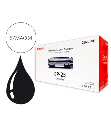 Toner canon ep25 lbp1210 negro