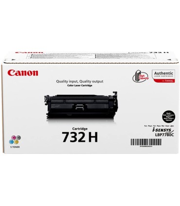 Toner canon 732b hc lbp7780 negro