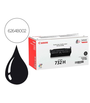 Toner canon 732b hc lbp7780 negro