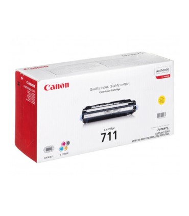 Toner canon 711y lbp5300 lbp5360 amarillo