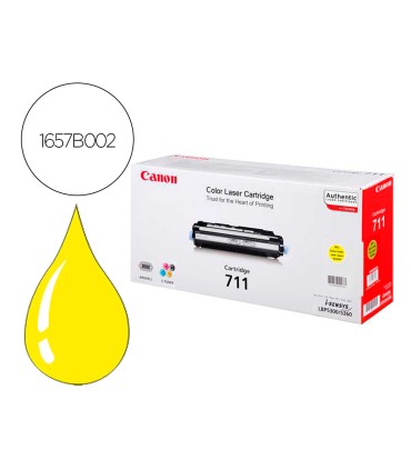 Toner canon 711y lbp5300 lbp5360 amarillo