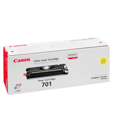 Toner canon 701yh lbp5200 mf8100 mf8180 amarillo