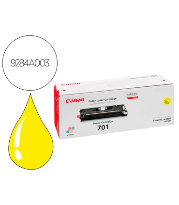 Toner canon 701yh lbp5200 mf8100 mf8180 amarillo