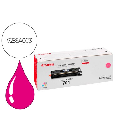 Toner canon 701mh lbp5200 mf8100 mf8180 magenta