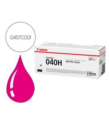 Toner canon 040hm alta capacidad lbp710 lbp712 magenta