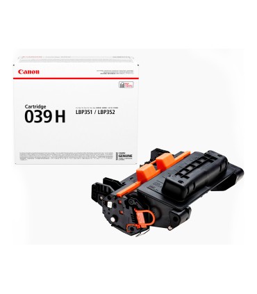 Toner canon 039h isensys lbp351x lbp352x negro