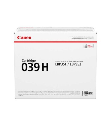 Toner canon 039h isensys lbp351x lbp352x negro