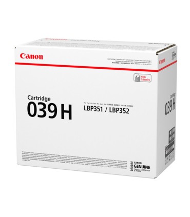 Toner canon 039h isensys lbp351x lbp352x negro