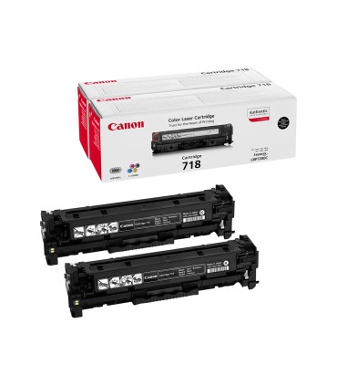 Toner canon 718b lbp7680 lbp7200 mf8300 pack negro