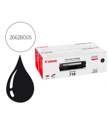 Toner canon 718b lbp7680 lbp7200 mf8300 pack negro