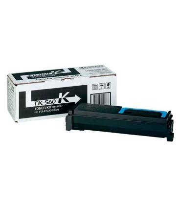 Toner tk 560k kyocera mita fs5300dn negro