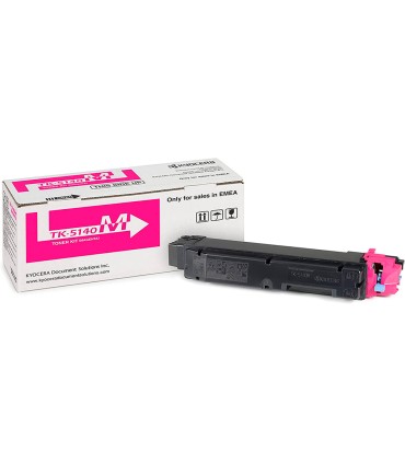 Toner tk5140 kyocera ecosys m6530cdn m6530cdn kl3 p6130cdn p6130cdn kl3 magenta 5000 pag