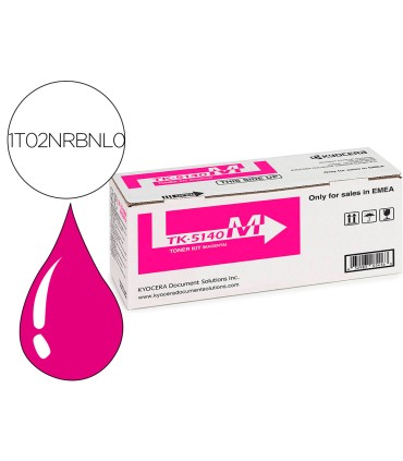 Toner tk5140 kyocera ecosys m6530cdn m6530cdn kl3 p6130cdn p6130cdn kl3 magenta 5000 pag