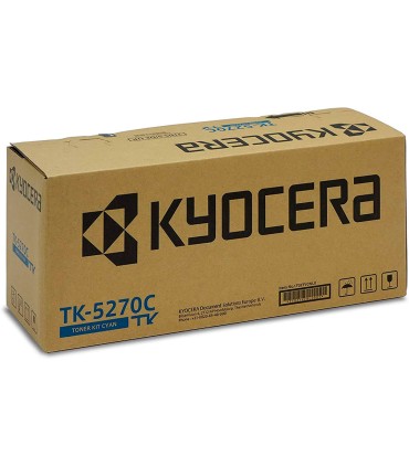 Toner kyocera tk5270c cian para ecosys m6230 6630cidn