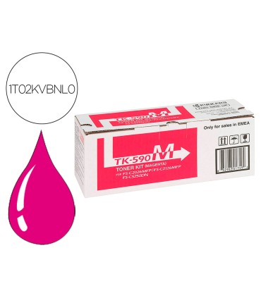 Toner kyocera mita magenta tk590m