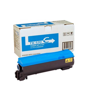 Toner kyocera laser tk570c para fs 5400 cian