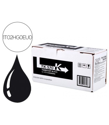 Toner kyocera laser tk500k para fs 5400 negro tk 570k