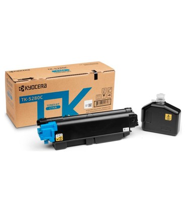 Toner kyocera tk5280c cian para ecosysm6235 6635cidn