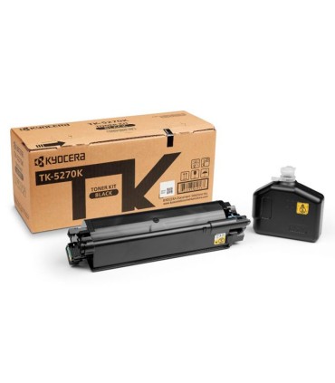 Toner kyocera tk5270k negro para ecosys m6230 6630cidn