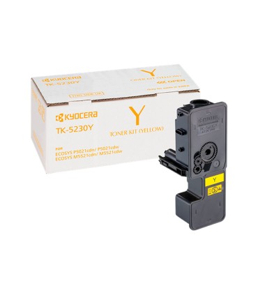 Toner kyocera mita tk 5230y amarillo 2200 pag