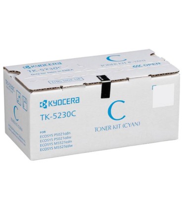 Toner kyocera mita tk 5230c cian m5521cdw 2200 pag