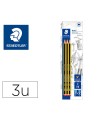 Lapices de grafito staedtler noris n.2 hb blister de 3 unidades