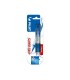 Boligrafo pilot super grip azul retractil sujecion de caucho tinta base de aceite en blister de 2 unidades