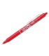 Boligrafo pilot frixion clicker borrable 07 mm punta media rojo en blister