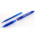 Boligrafo pilot frixion clicker borrable 07 mm punta media azul en blister