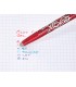 Boligrafo pilot frixion ball borrable 07 mm punta media rojo en blister