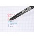 Boligrafo pilot frixion ball borrable 07 mm punta media negro en blister