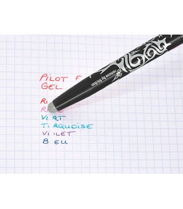 Boligrafo pilot frixion ball borrable 07 mm punta media negro en blister