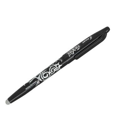 Boligrafo pilot frixion ball borrable 07 mm punta media negro en blister