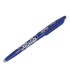 Boligrafo pilot frixion ball borrable 07 mm punta media azul en blister