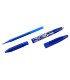 Boligrafo pilot frixion ball borrable 07 mm punta media azul en blister