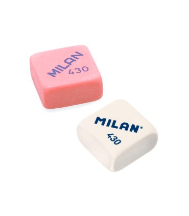 Goma de borrar milan 430 blister de 4 unidades