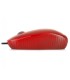 Raton ngs wired flame optico con cable 1000 dpi ambidiestros usb color rojo