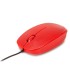 Raton ngs wired flame optico con cable 1000 dpi ambidiestros usb color rojo