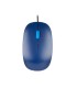 Raton ngs wired flame optico con cable 1000 dpi ambidiestros usb color azul