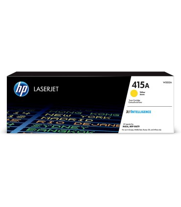 Toner hp 415a para hp color laserjet pro m454 mfp m479 amarillo 2100p