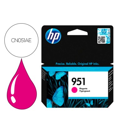 Ink jet hp inyeccion magenta n 951 aprox 700 p ginas a7f64a 1000 paginas